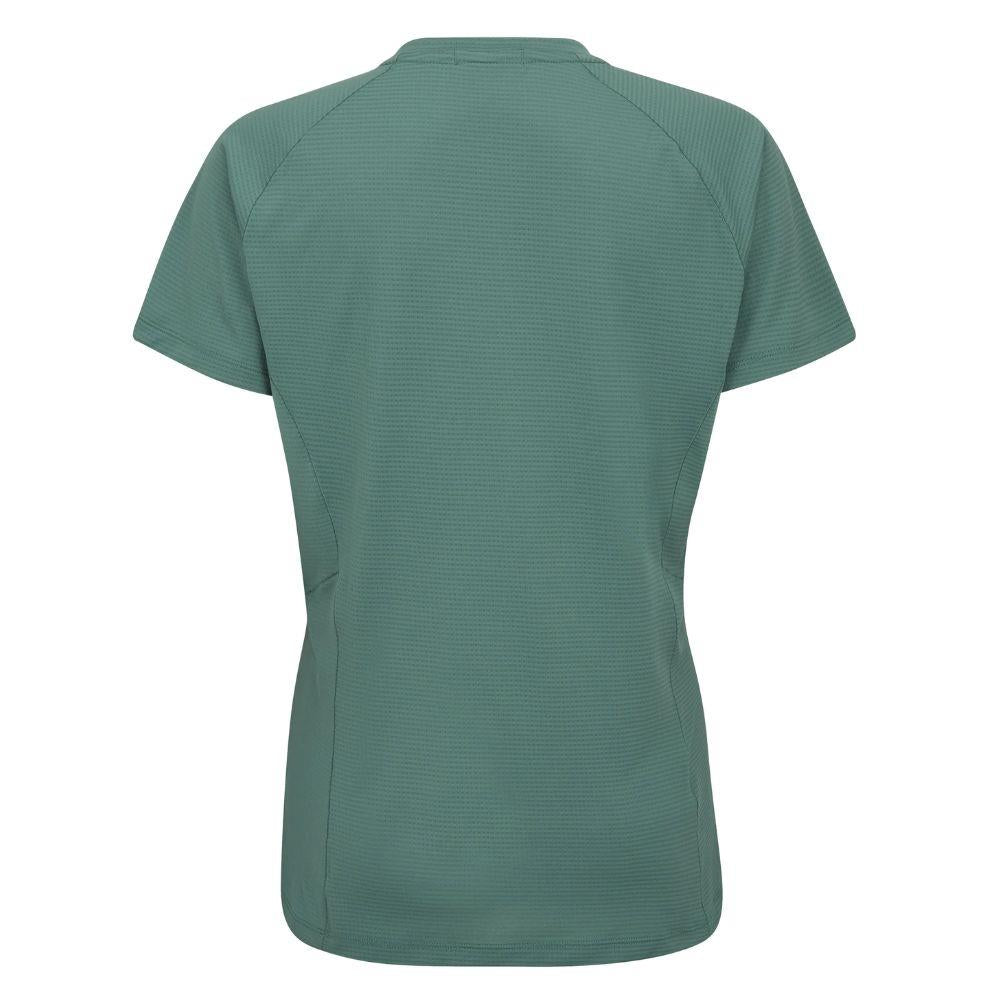 Rab Women's Sonic Tee (Eucalyptus) back