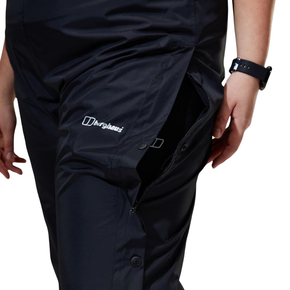 Berghaus Women&#39;s Deluge 2.0 Waterproof Trousers (Black)
