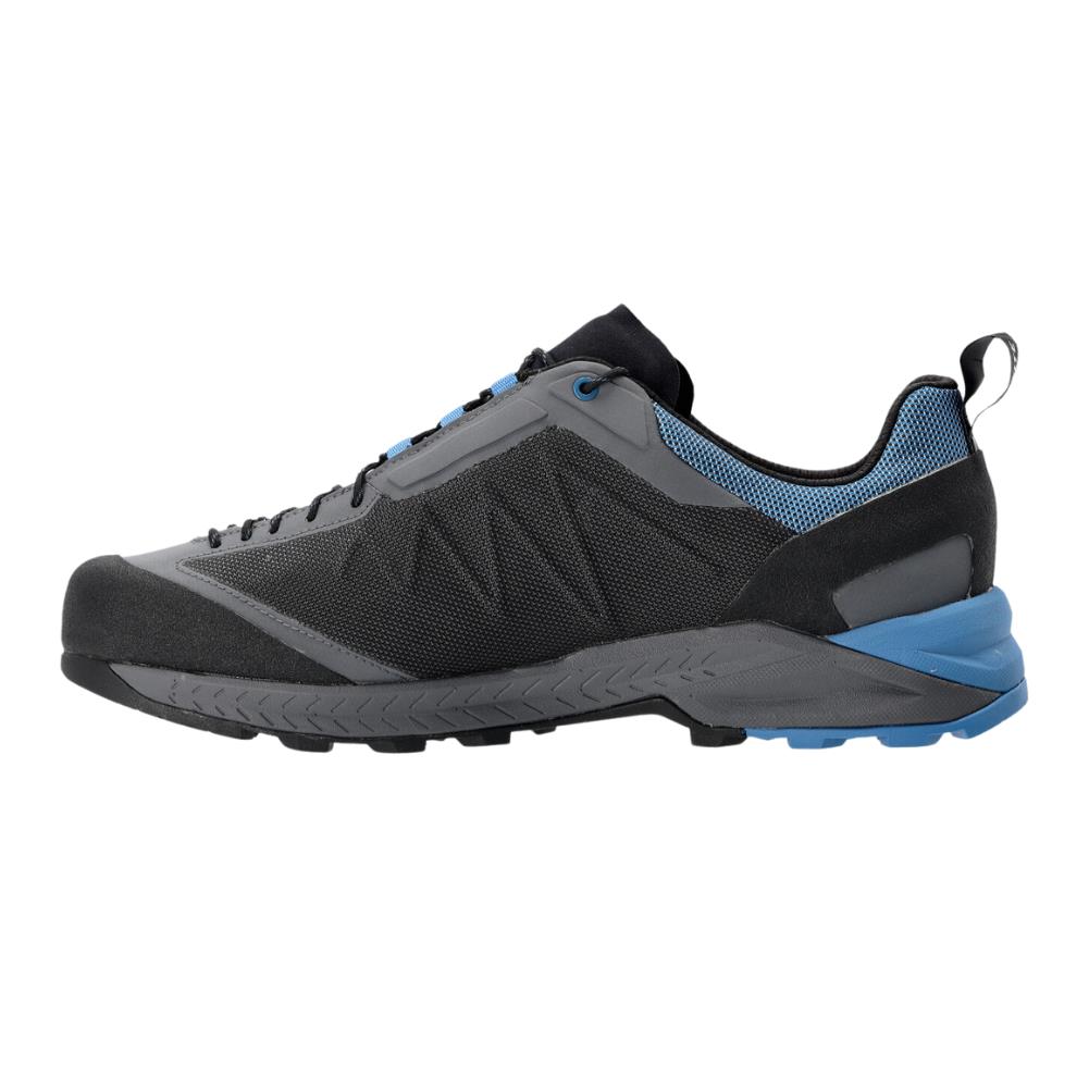 Dolomite Men&#39;s Crodarossa Tech Gore-Tex Shoe (Anthracite Grey/Blue) left angle