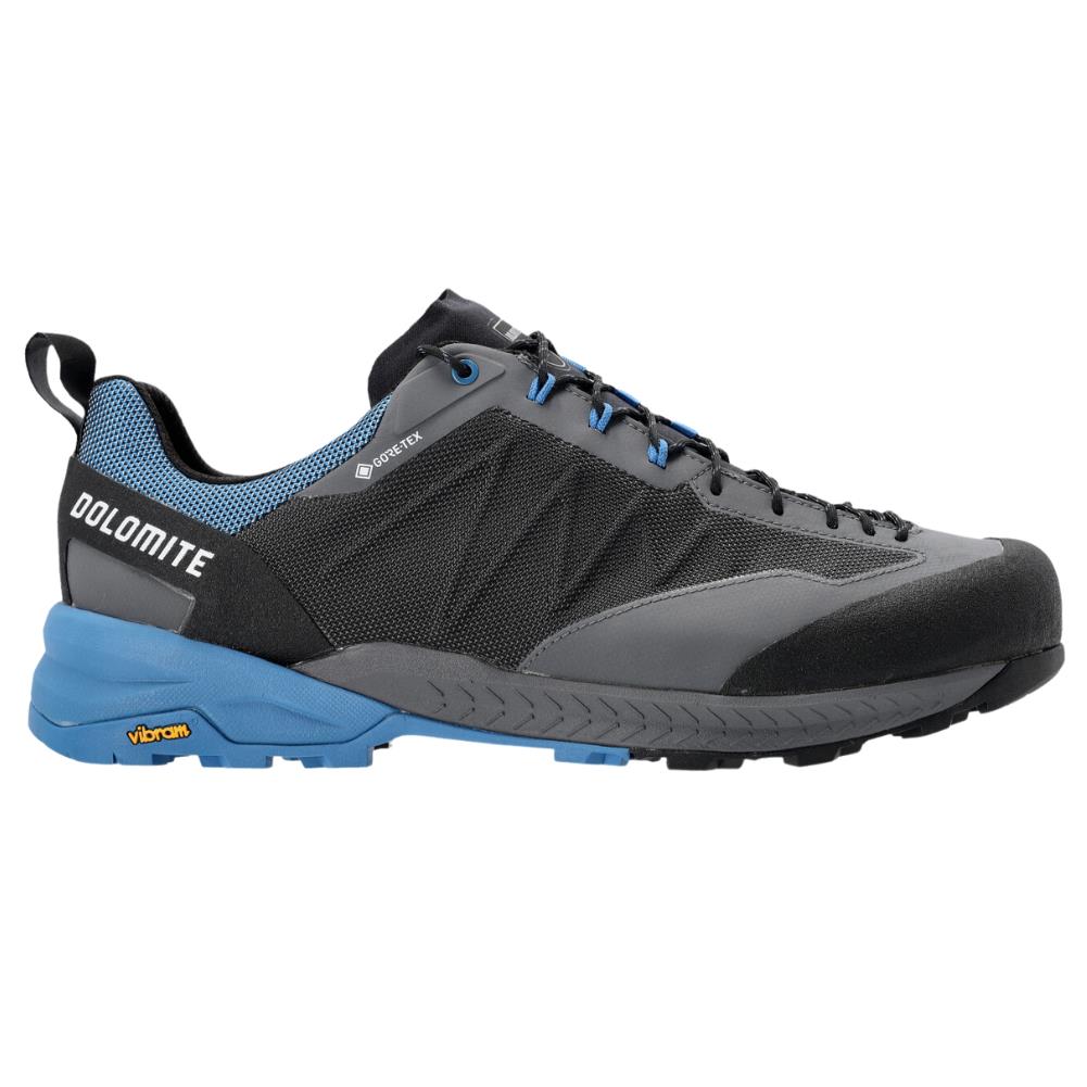 Dolomite Men&#39;s Crodarossa Tech Gore-Tex Shoe (Anthracite Grey/Blue) right
