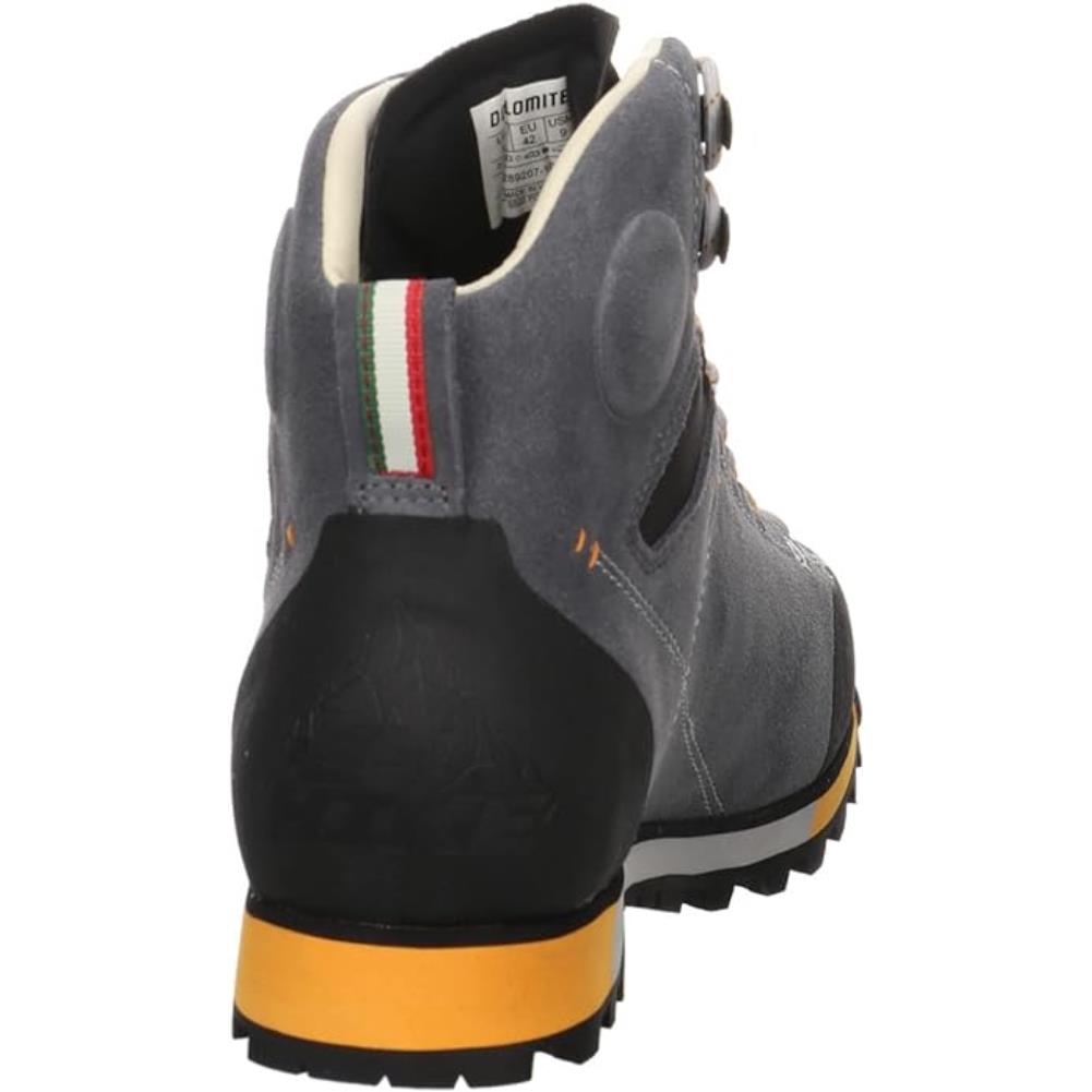 Dolomite Men&#39;s 54 Hike EVO GTX Walking Boot (Gunmetal Grey) back with slight angle