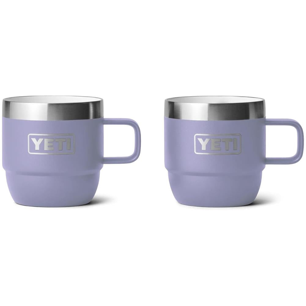 YETI Rambler 6 OZ Stackable Mug 2 Pack (Cosmic Lilac)