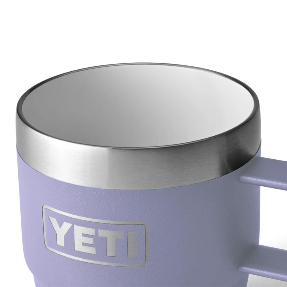 YETI Rambler 6 OZ Stackable Mug 2 Pack (Cosmic Lilac) rim