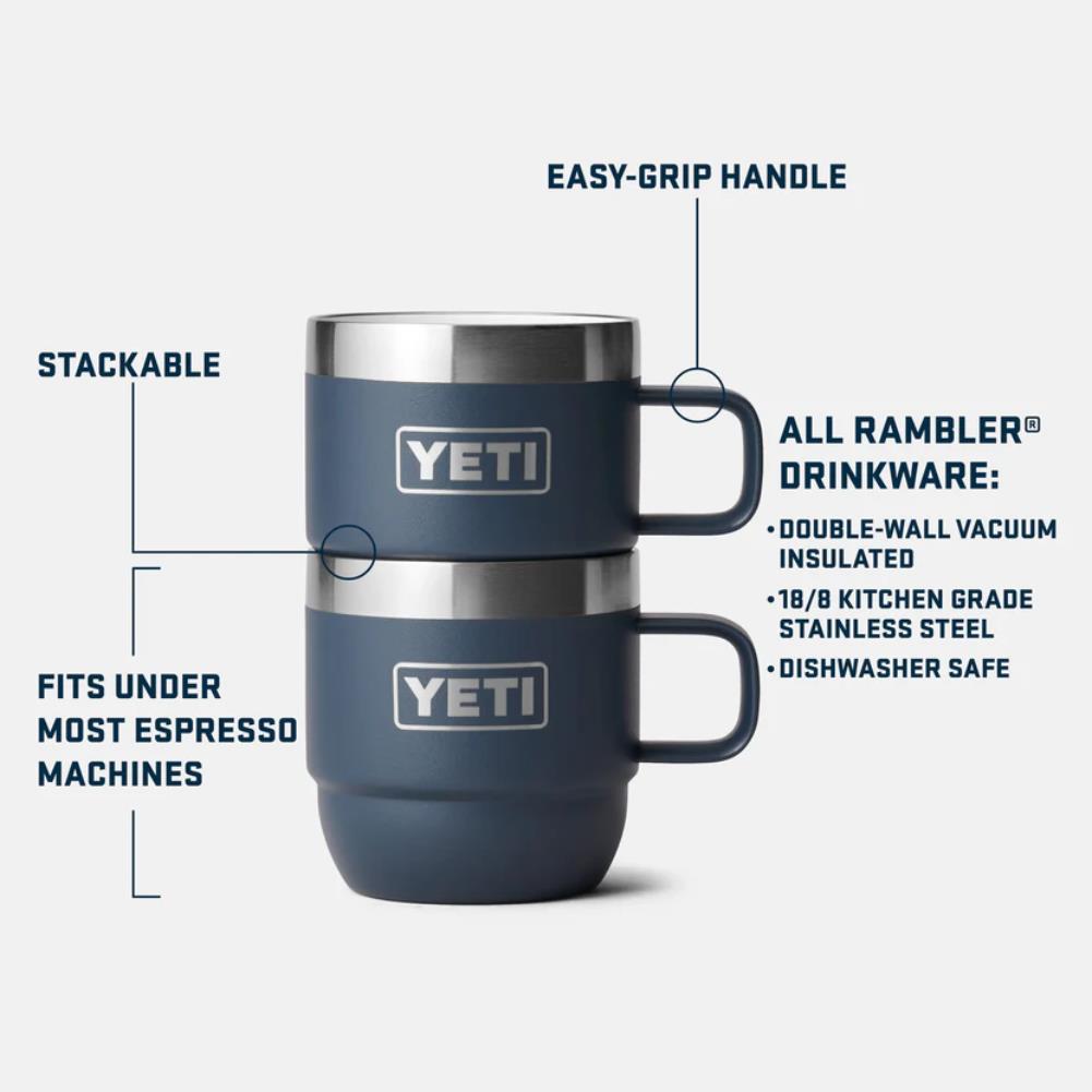 YETI Rambler 6 OZ Stackable Mug 2 Pack (Cosmic Lilac) info