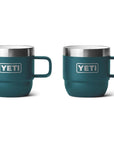 YETI Rambler 6 OZ Stackable Mug 2 Pack (Agave Teal)