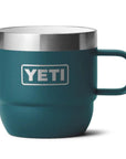 YETI Rambler 6 OZ Stackable Mug 2 Pack (Agave Teal) single