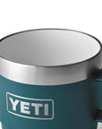 YETI Rambler 6 OZ Stackable Mug 2 Pack (Agave Teal) rim