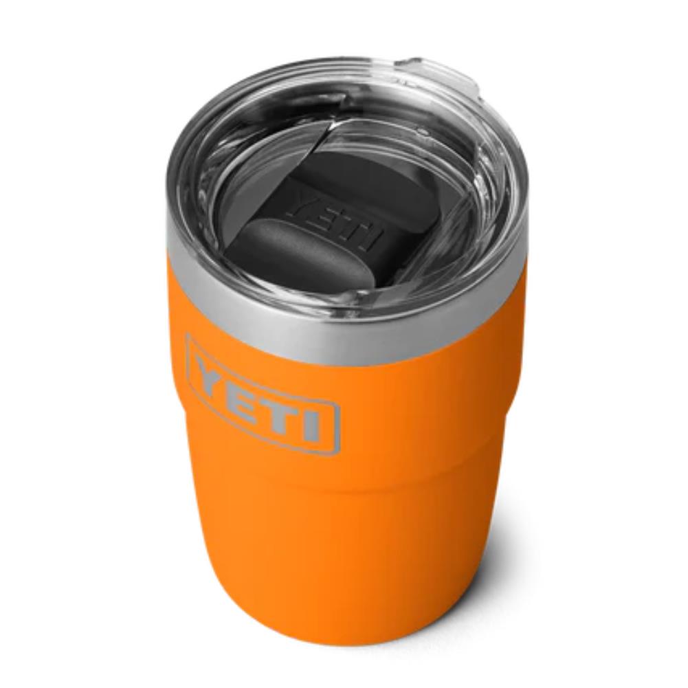 YETI Rambler 8 Oz Stackable Cup (King Crab) top angle