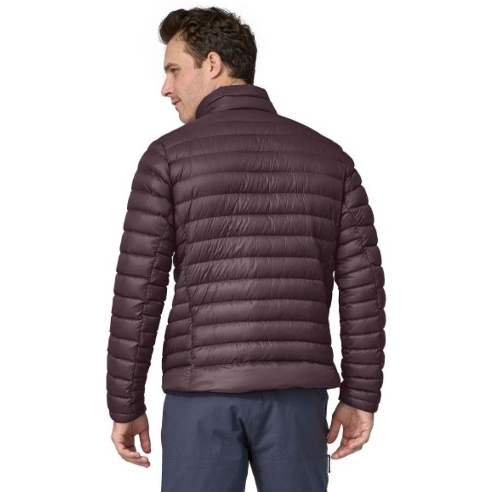 Patagonia Men's Down Sweater Jacket - L (Obsidian Plum) back