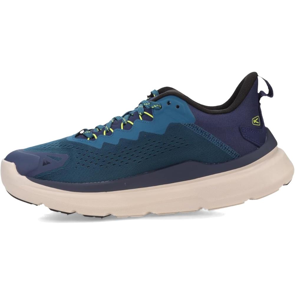 Keen Men's WK450 Walking Shoe (Legion Blue/Evening Primrose) side view