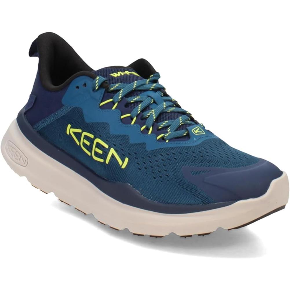 Keen Men's WK450 Walking Shoe (Legion Blue/Evening Primrose) angle