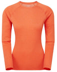 Montane Women's Dart Long Sleeve T-Shirt (Tigerlily)