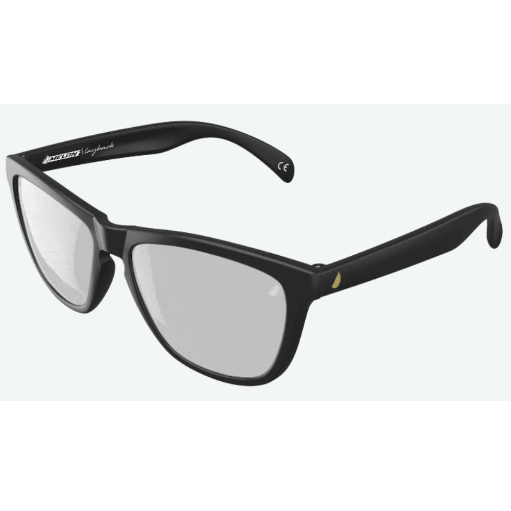 Melon Layback Sunglasses Black - Gold icons - Photochromic Smoke