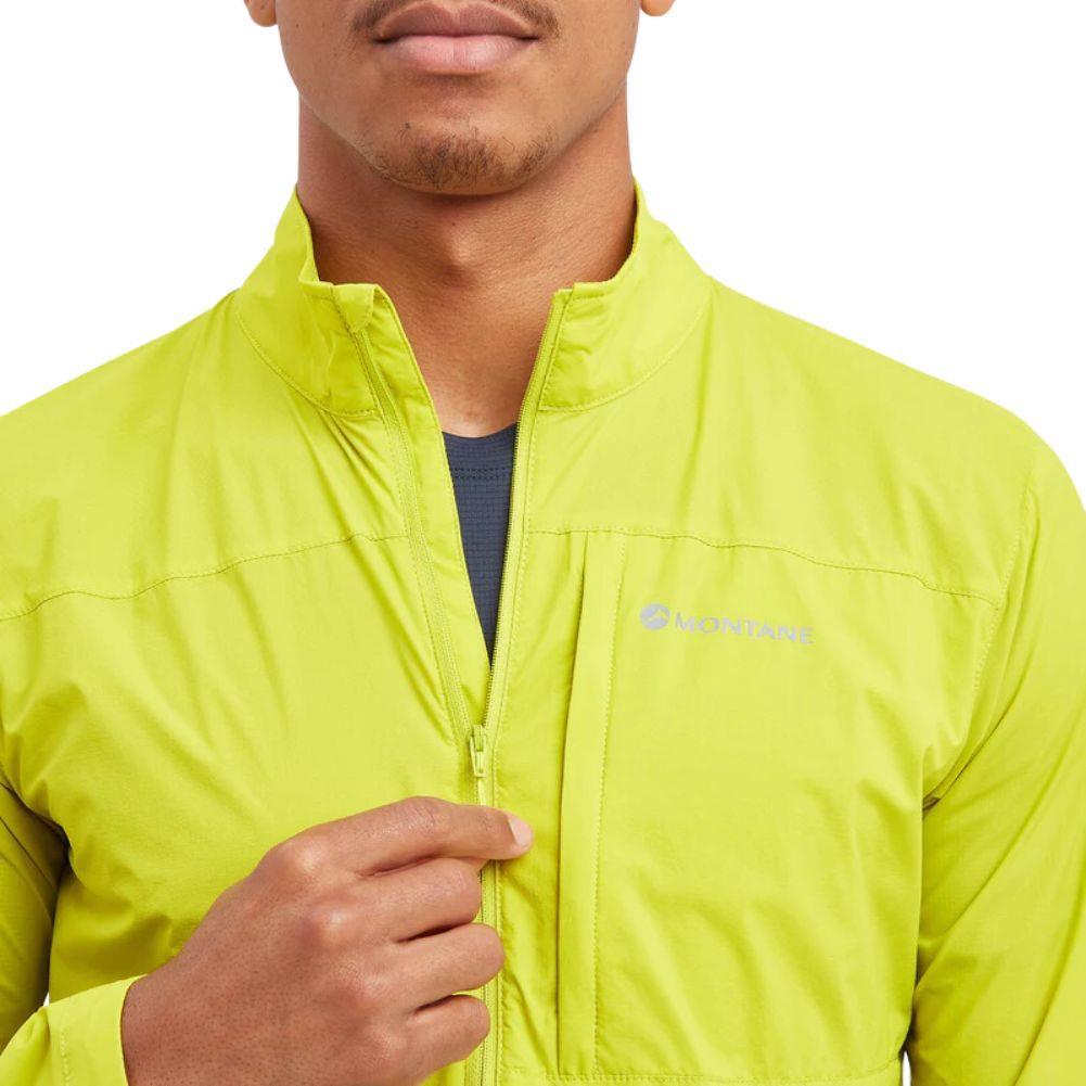 Montane Men&#39;s Featherlite Windproof Jacket (Citrus Spring)