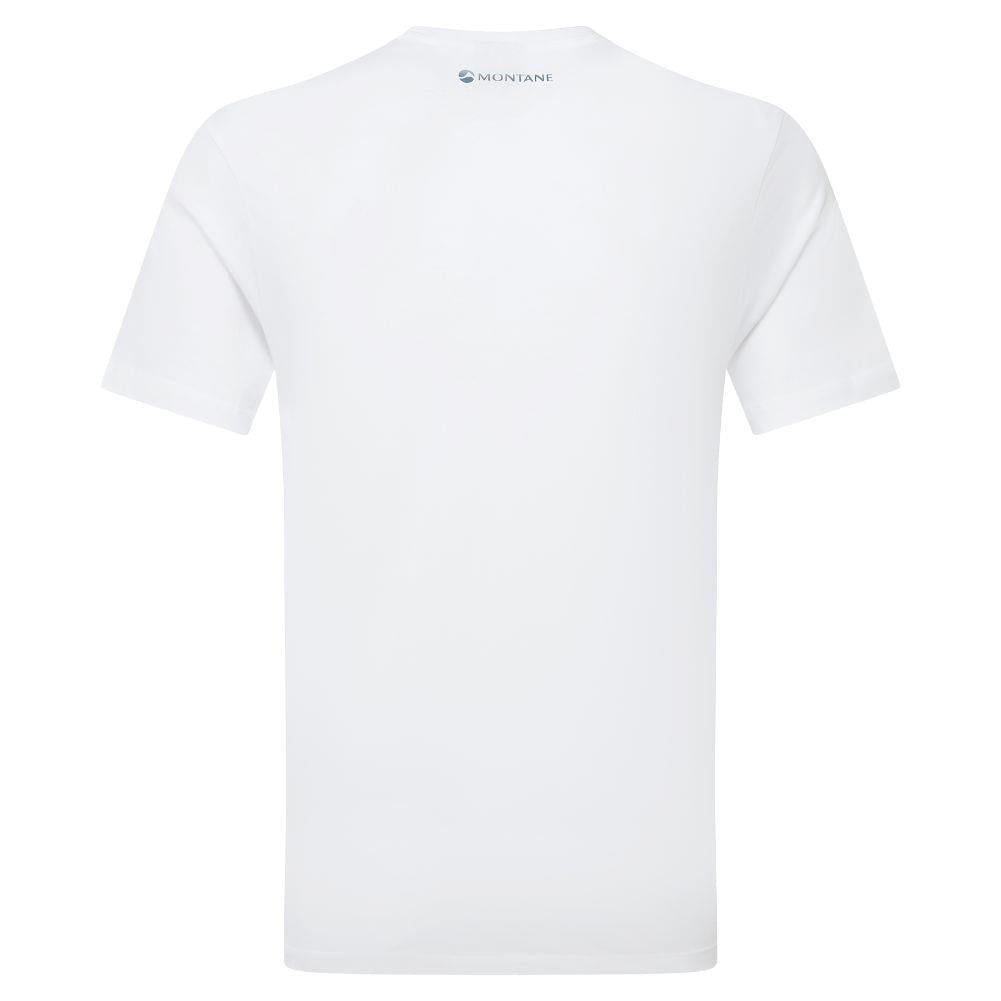 Montane Men's Mono Logo T-Shirt (White) back
