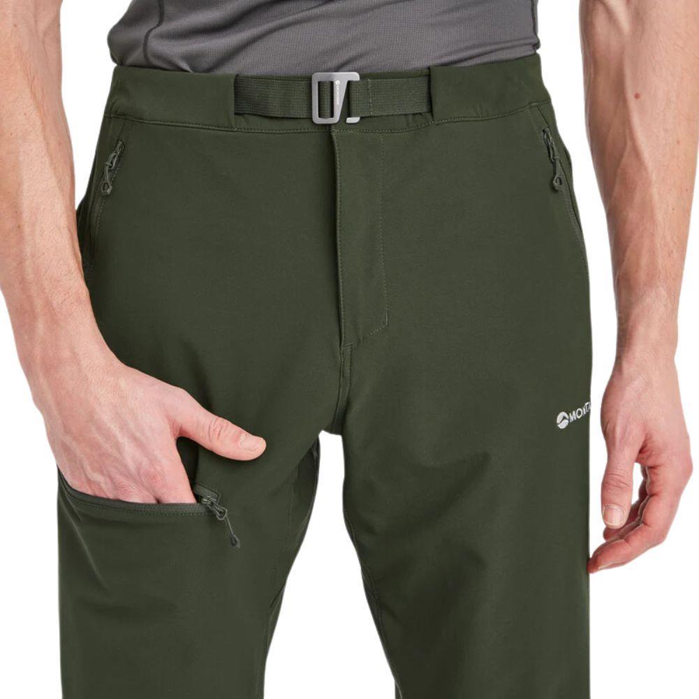 Montane Men&#39;s Tenacity Pants - Regular (Oak Green) pocket
