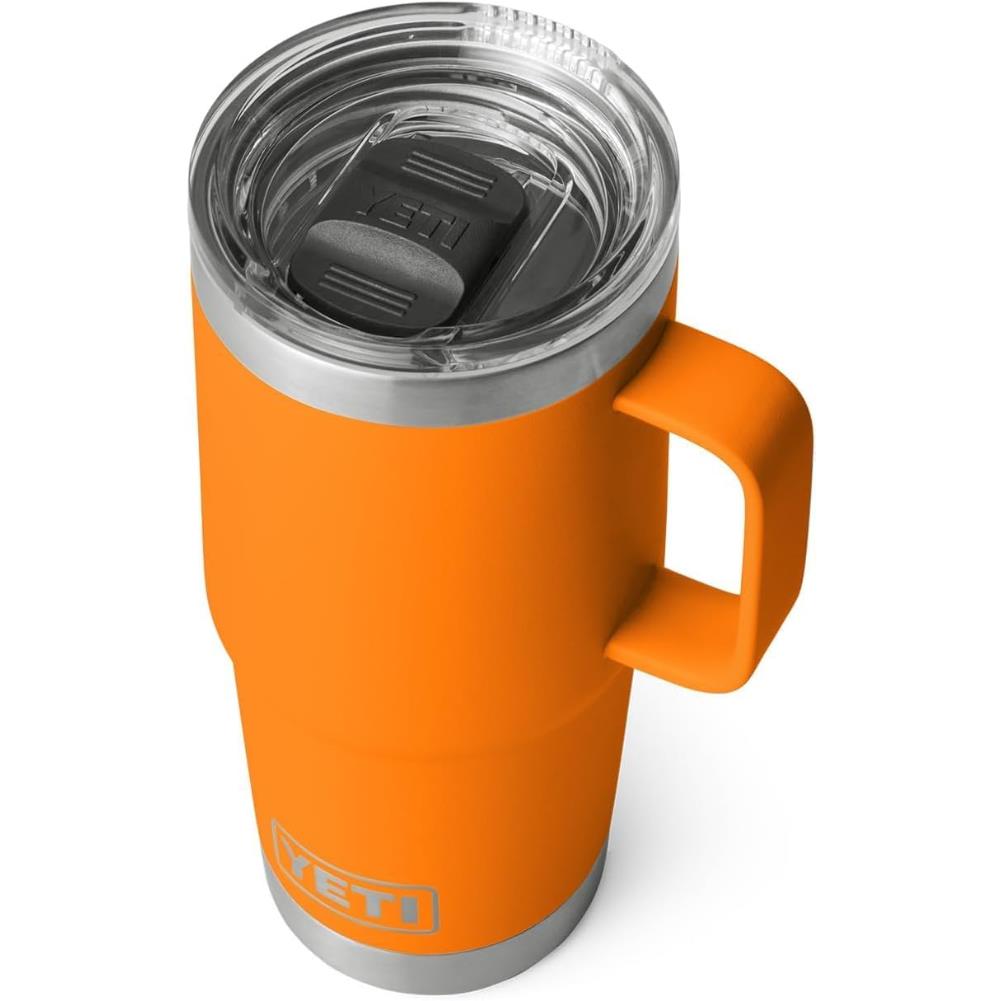 Yeti Rambler 20 OZ Travel Mug (King Crab) angle