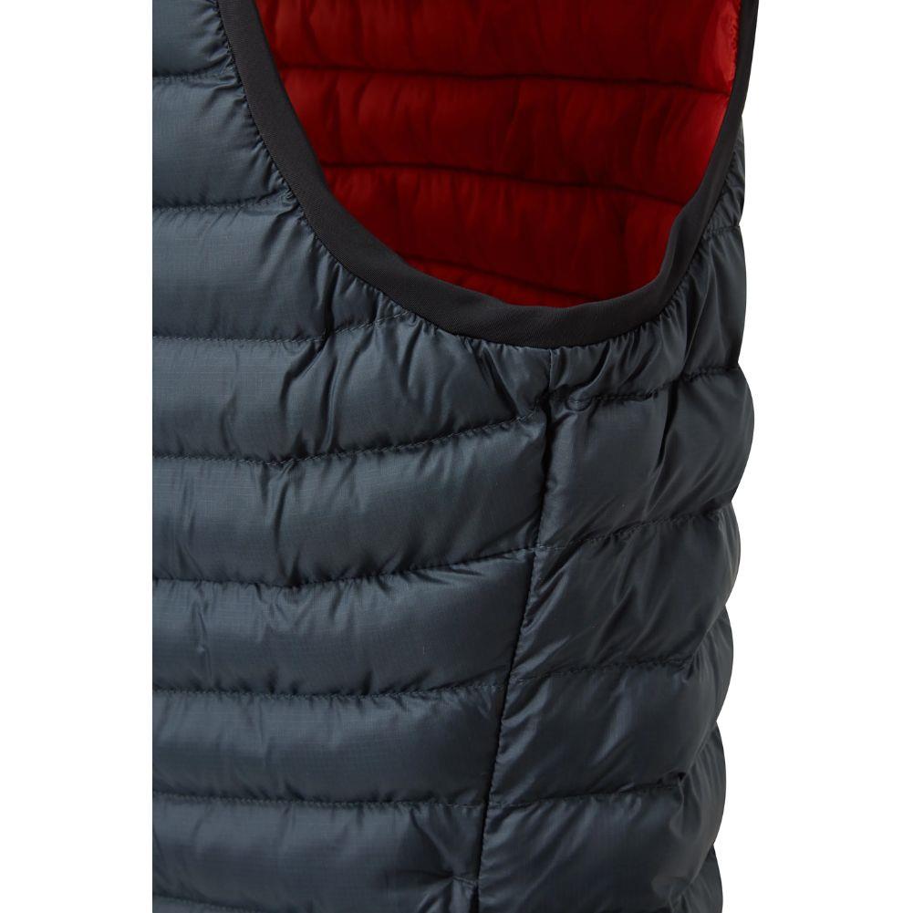 Rab Mens Cirrus Vest (Beluga) arm bit