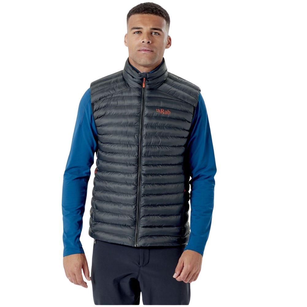 Rab Mens Cirrus Vest (Beluga) model