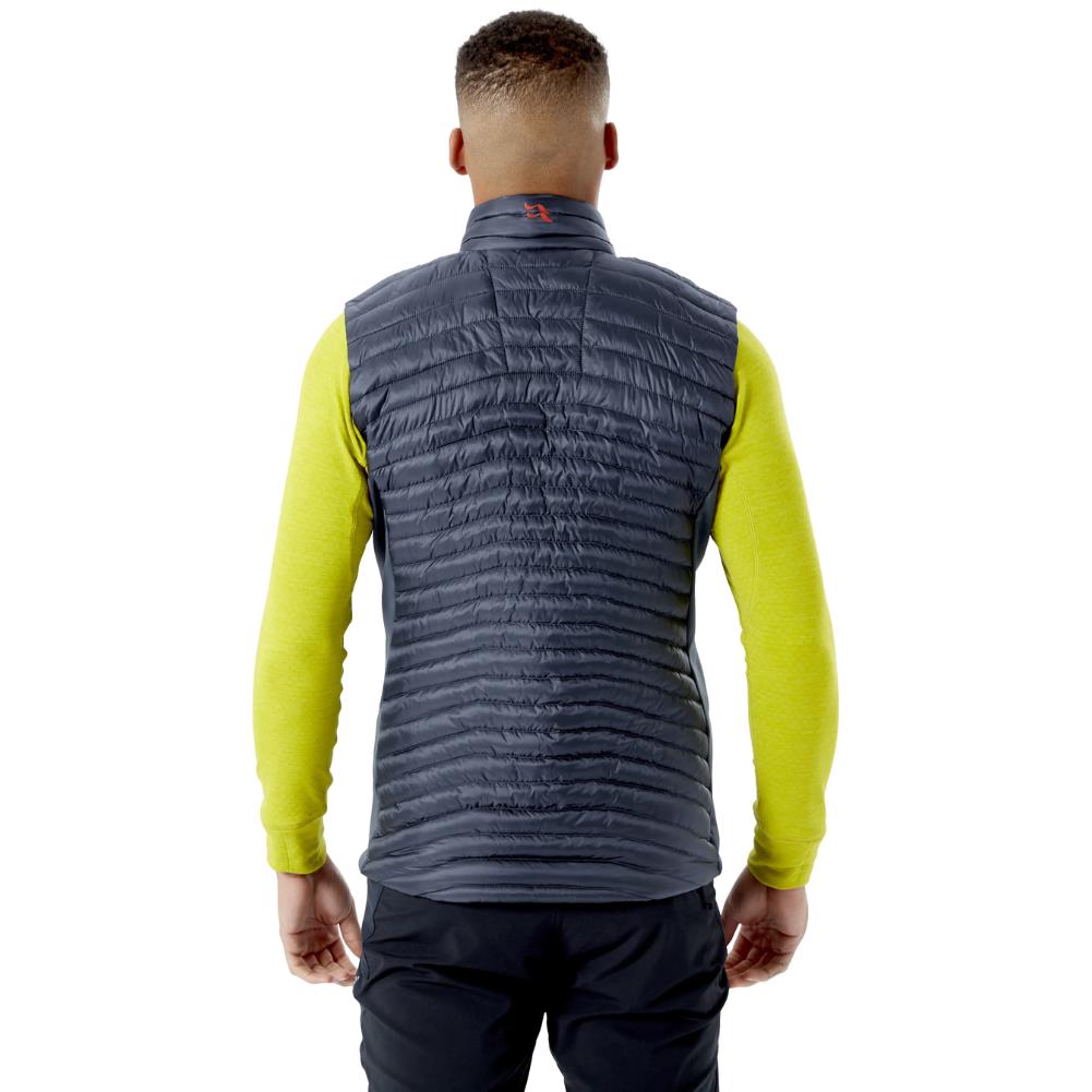 Rab Men's Cirrus Flex 2.0 Insulated Vest (Steel) model back