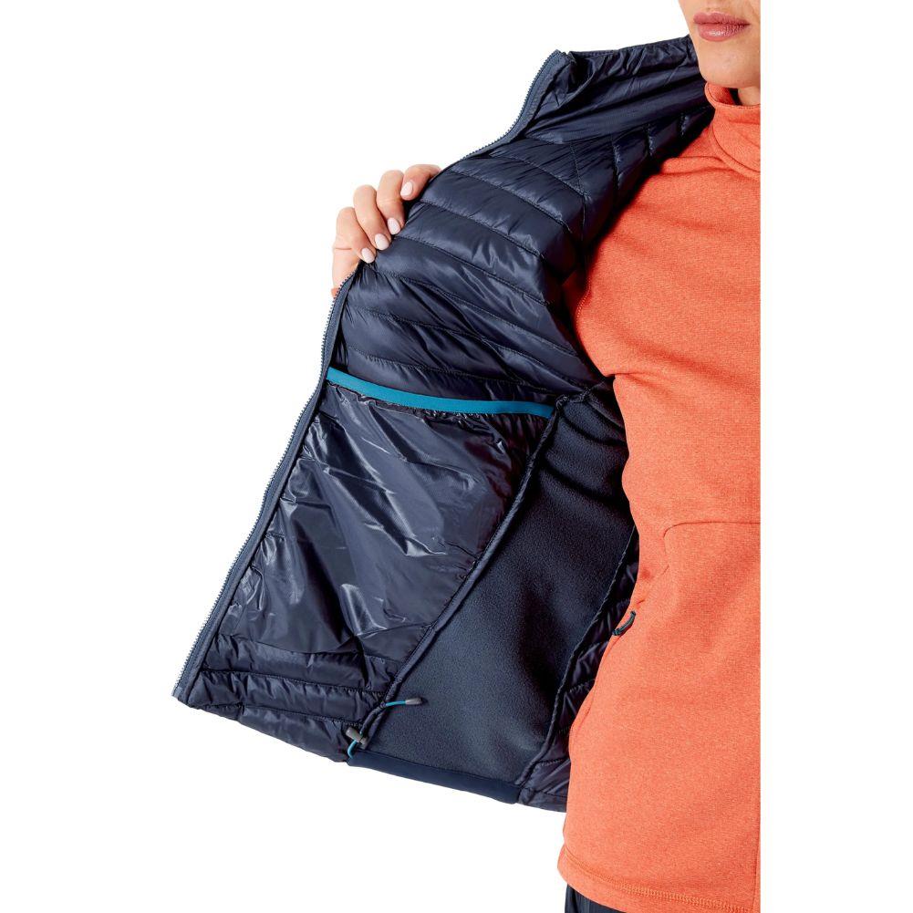 Rab Womens Cirrus Flex 2.0 Insulated Vest (Steel) inside