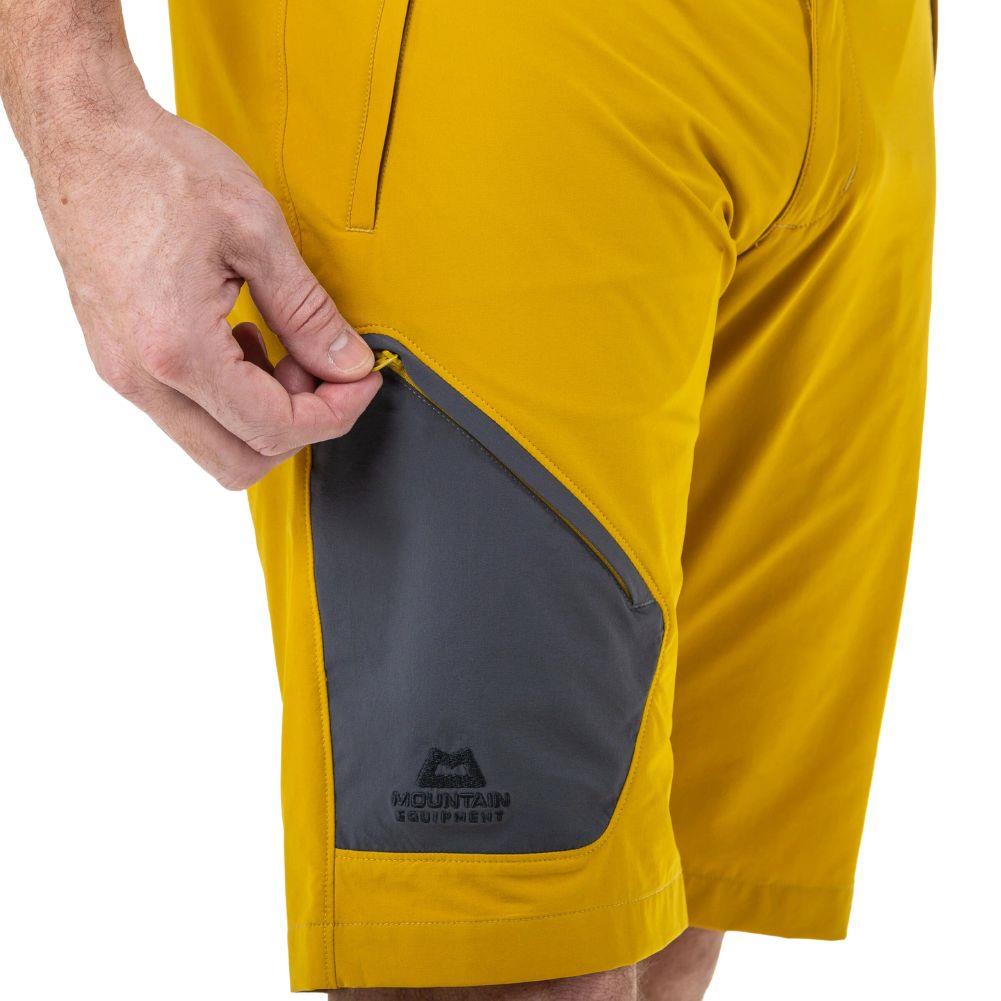 Mountain Equipment Men's Comici Shorts (Acid/Ombre) pull zipper