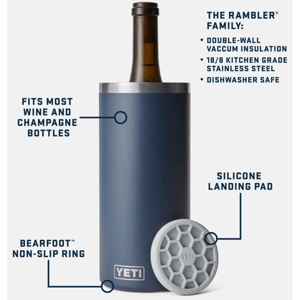Yeti Rambler Wine Chiller (Stainless Steel) info