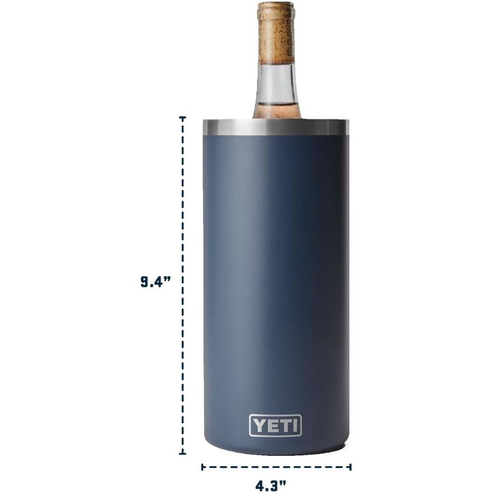 Yeti Rambler Wine Chiller (Stainless Steel) measurements