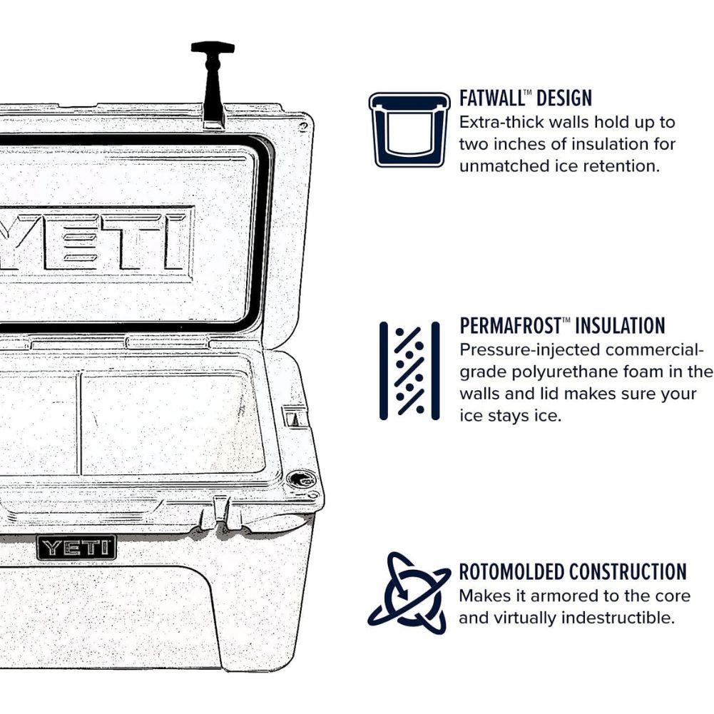 Yeti Tundra 45 Cool Box (King Crab) more info