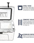 Yeti Tundra 45 Cool Box (King Crab) more info