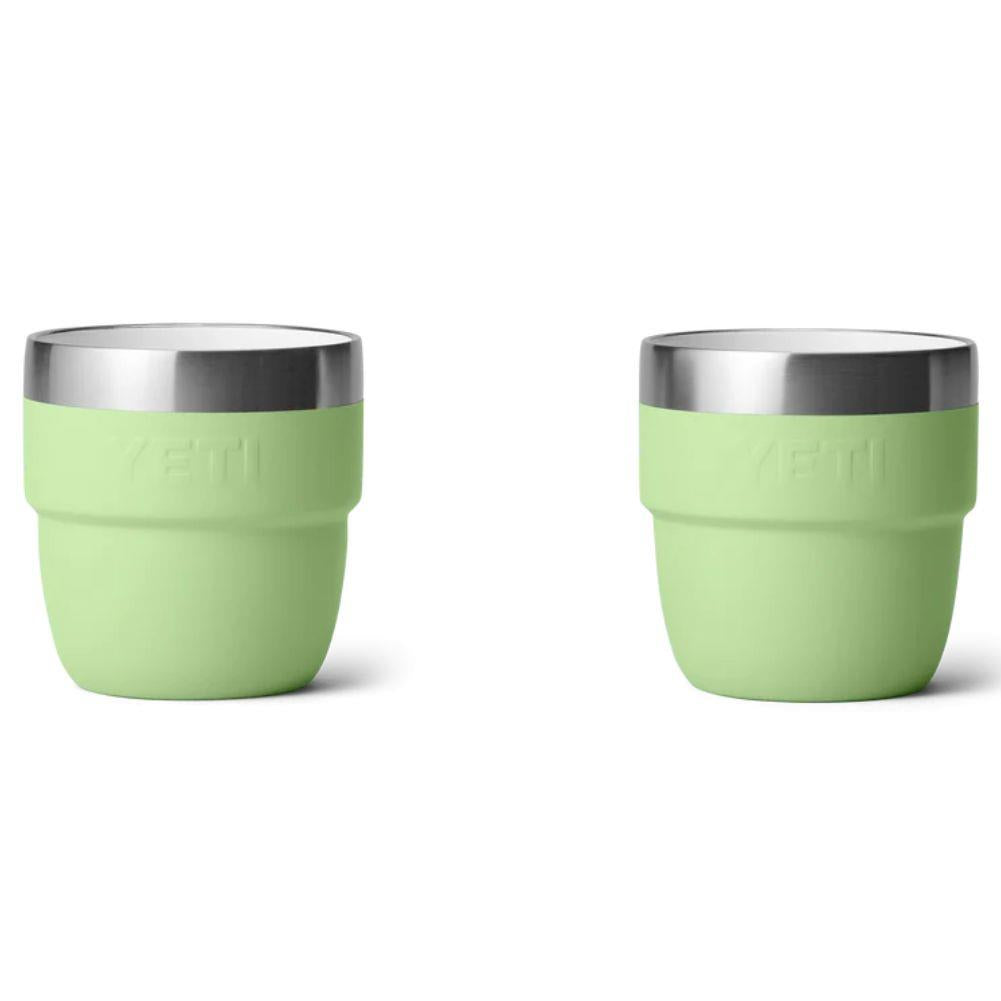 YETI Rambler 4 Oz Espresso Cups 2 Pack (Key Lime) twins back