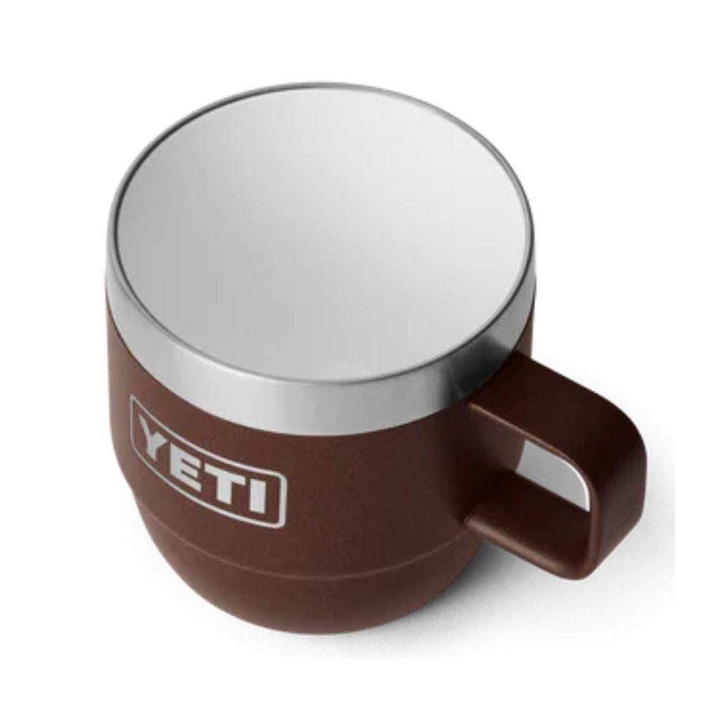YETI Rambler 6 OZ Stackable Mug 2 Pack (Wetlands Brown) single angle