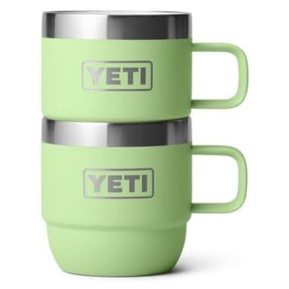 YETI Rambler 6 OZ Stackable Mug 2 Pack (Key Lime) stacklabke