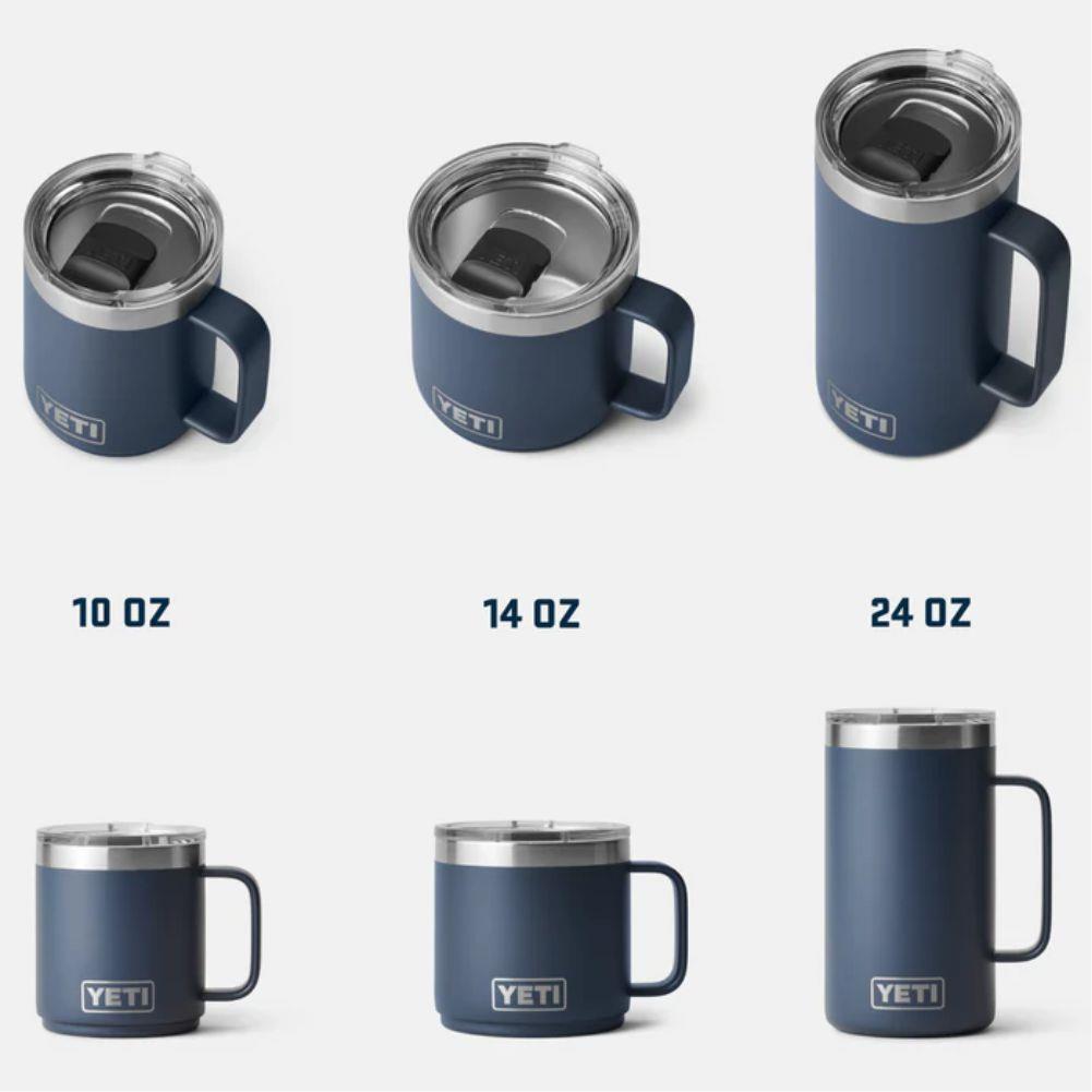Yeti Rambler Mug 14 OZ (Stainless Steel) different sizes