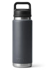 Yeti Rambler 26 OZ Bottle With Chug Cap (Charcoal) back