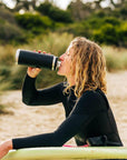 Yeti Rambler 26 OZ Bottle With Chug Cap (Charcoal) sip