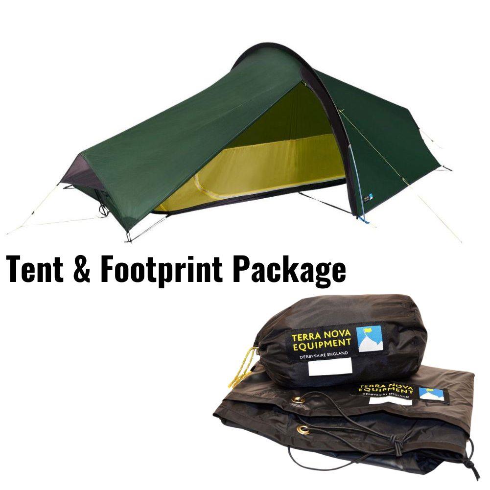 Terra Nova Laser Compact 1 Tent + Footprint Package deal