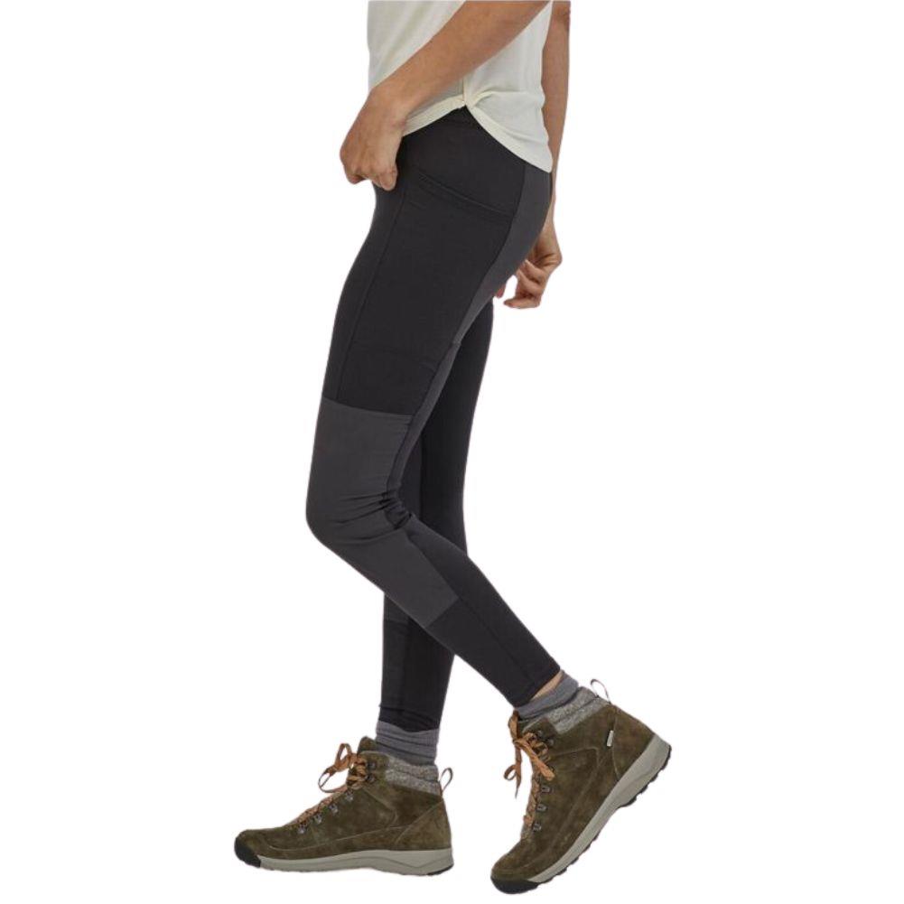 Patagonia Women's Pack Out Hike Tights (Black) model left