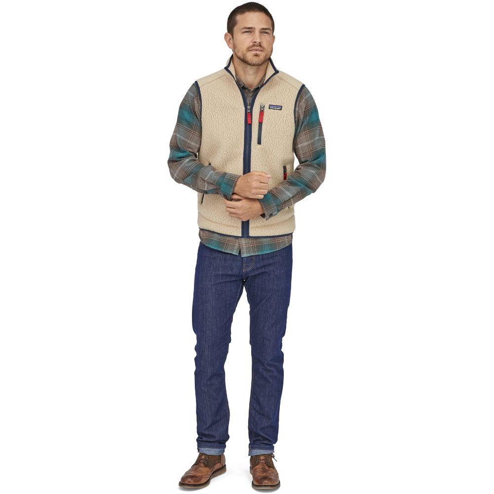 Patagonia Men's Retro Pile Fleece Vest (El Cap Khaki) – Summits
