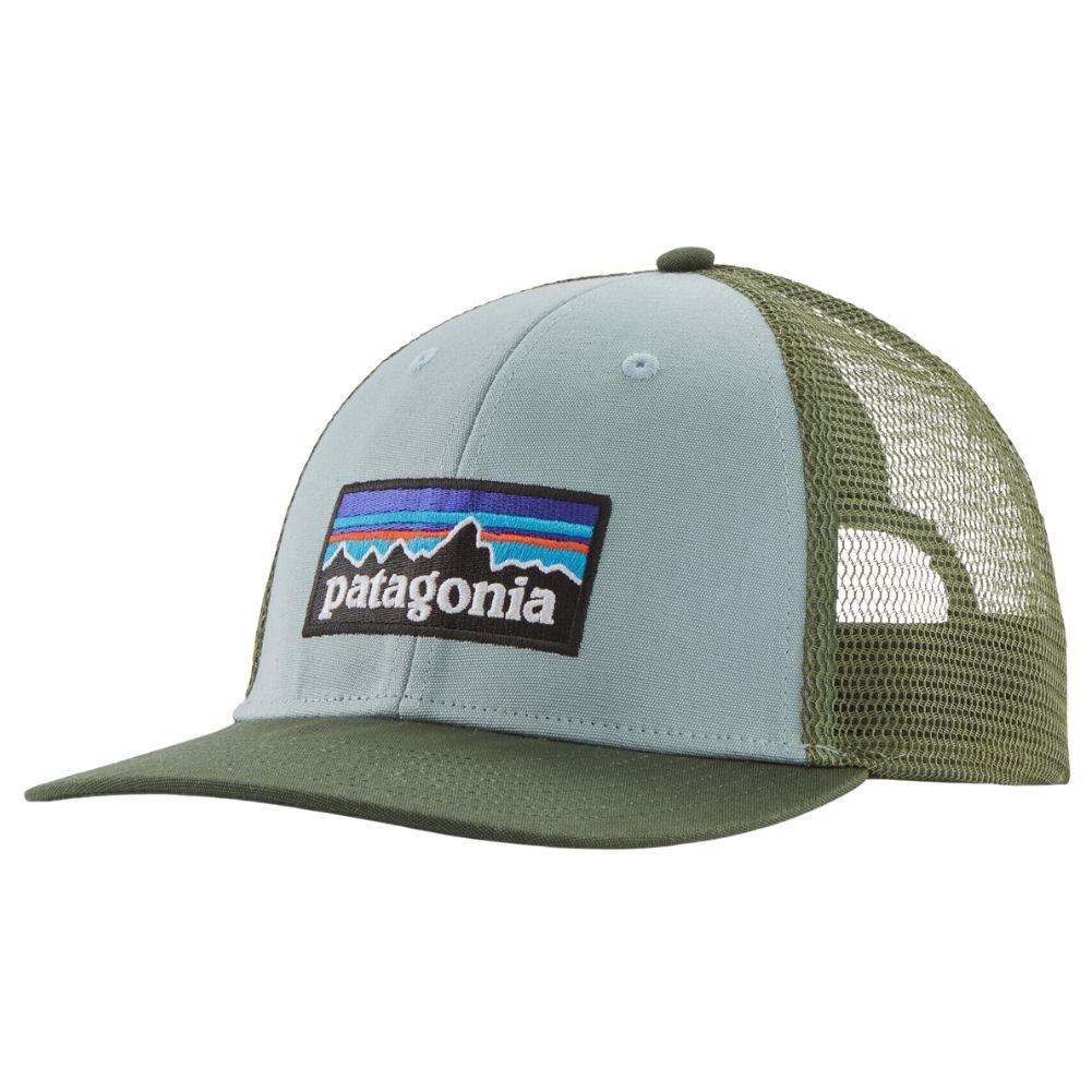 Patagonia P-6 Logo LoPro Trucker Hat (Thermal Blue)