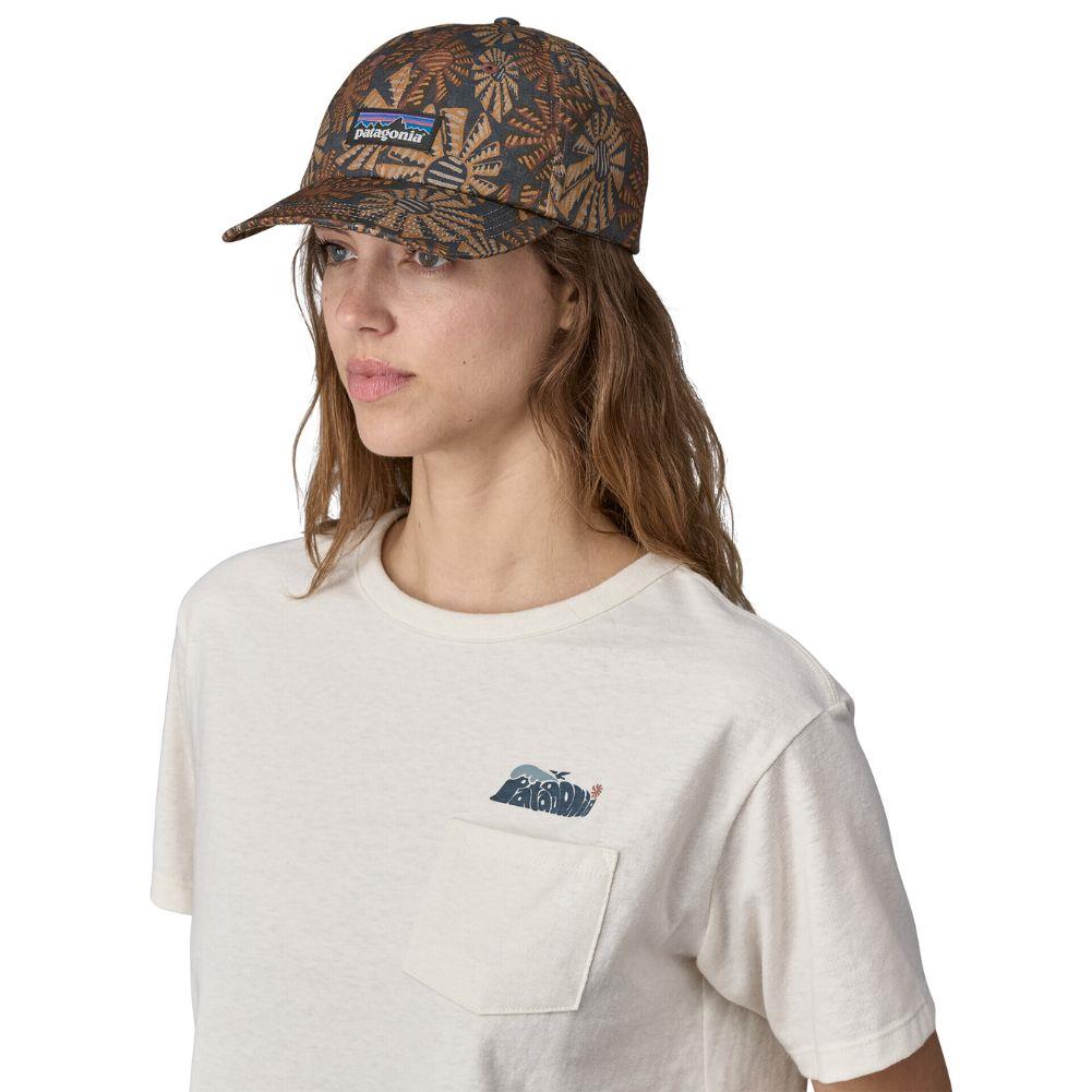 Patagonia P-6 Label Trad Cap (Sun Wave: Smolder Blue) front model