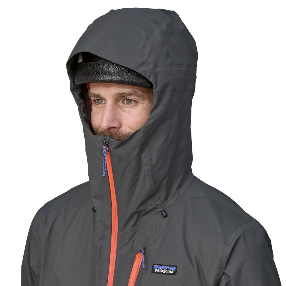 Patagonia Men's Granite Crest Jacket (Forge Grey) hood up