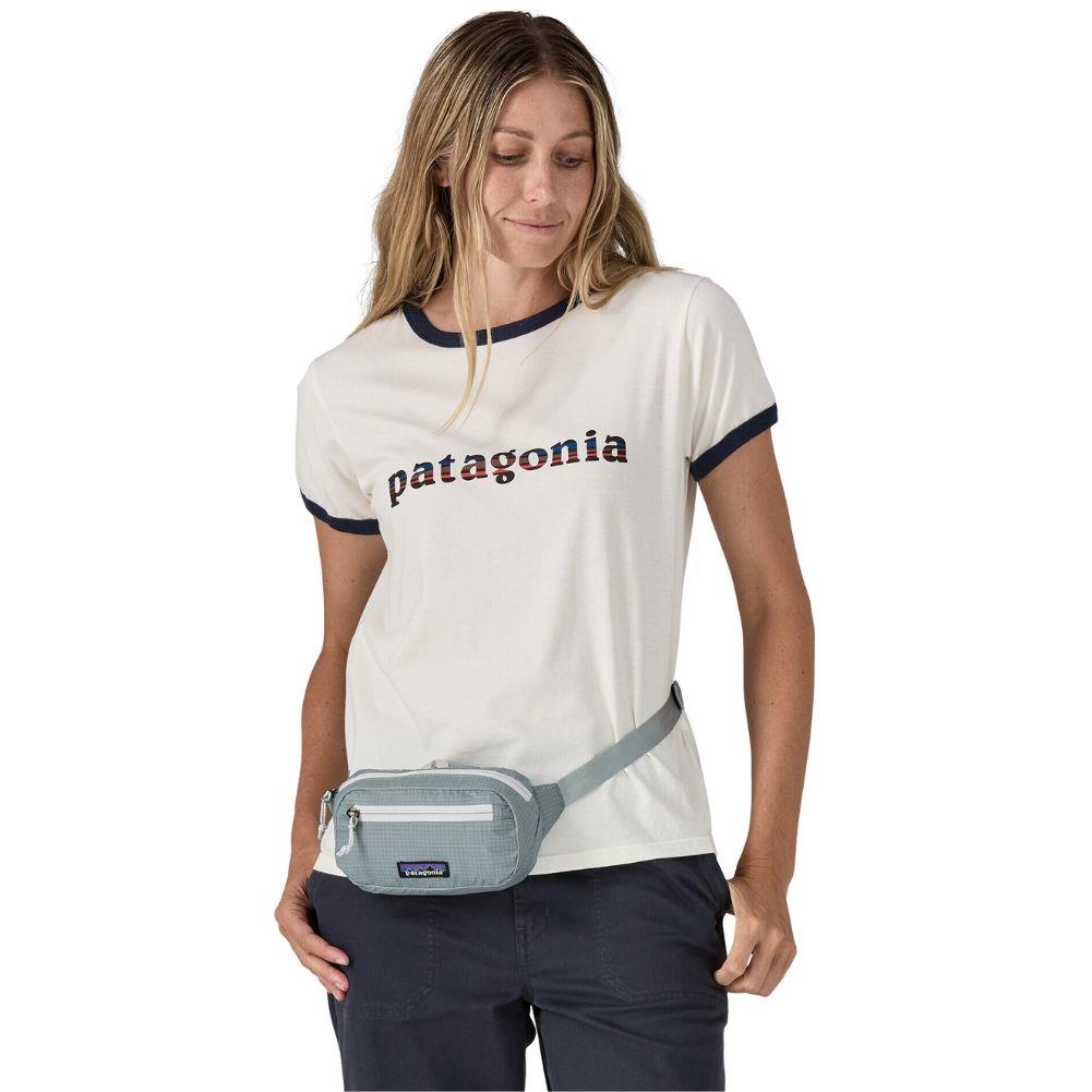 Patagonia Ultralight Black Hole Mini Hip Pack 1L (Thermal Blue) woman hips