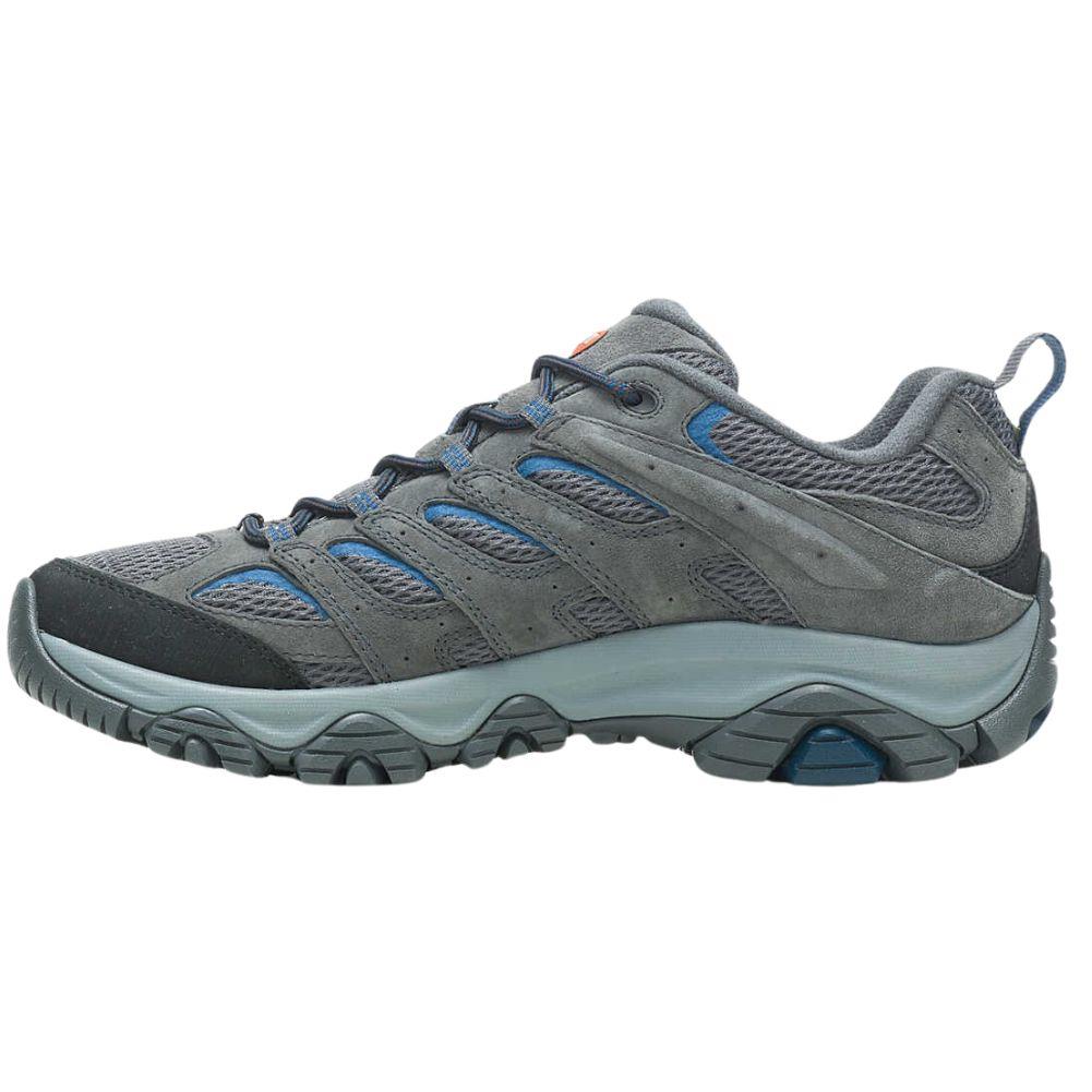 Merrell Men's Moab 3 GORE-TEX Walking Shoes (Granite/Poseidon) left