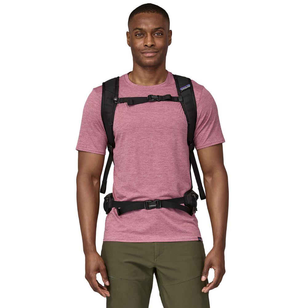 Patagonia Terravia 28L Backpack (Black) front straps