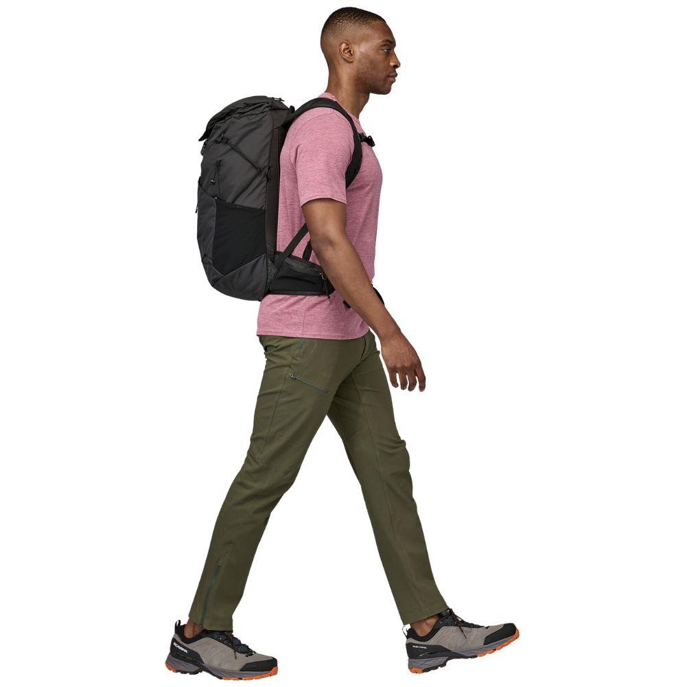 Patagonia Terravia 28L Backpack (Black) side walking