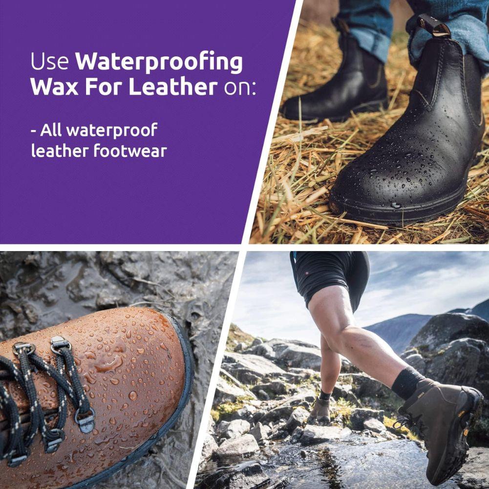 Nikwax Waterproofing Wax for Leather - 100ml (Cream/Neutral) waterproofing