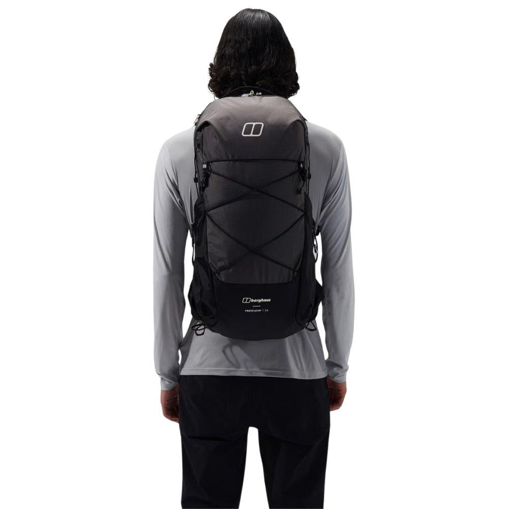 Berghaus Freeflow 24L Rucksack Pack (Grey/Black) model back