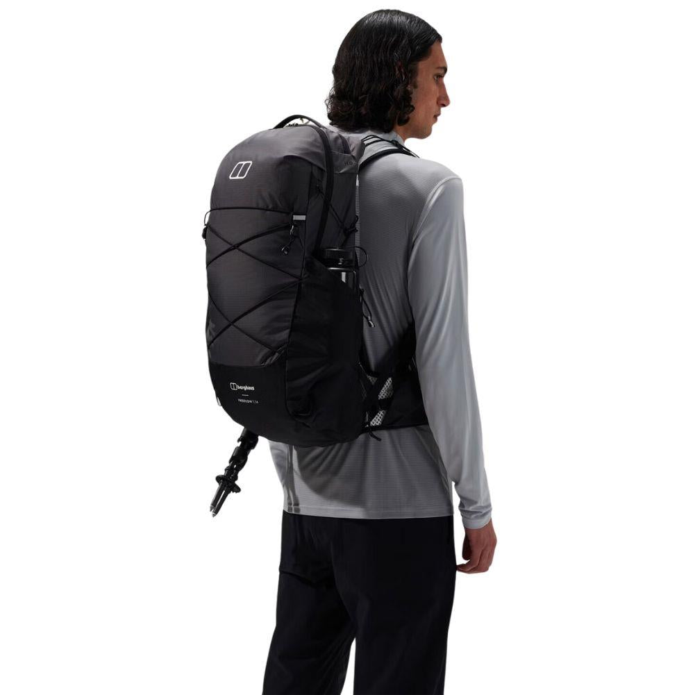Berghaus Freeflow 24L Rucksack Pack (Grey/Black) anlgle right