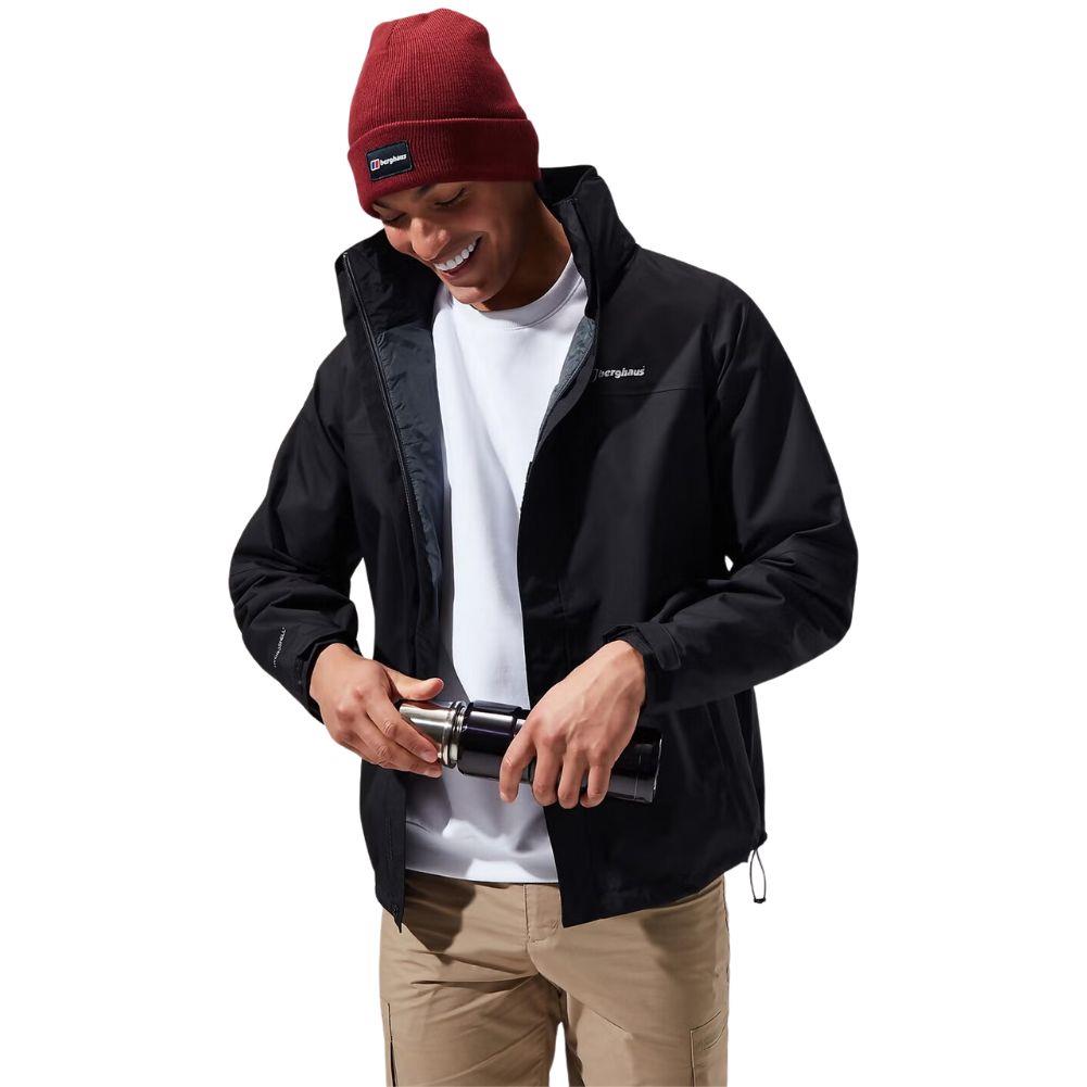 Berghaus Men's RG Alpha 2.0 Shell Waterproof Jacket (Black)